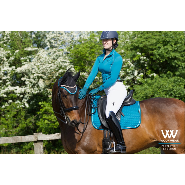Woof Wear Womens Performance Riding Shirt WA0001 - Ocean